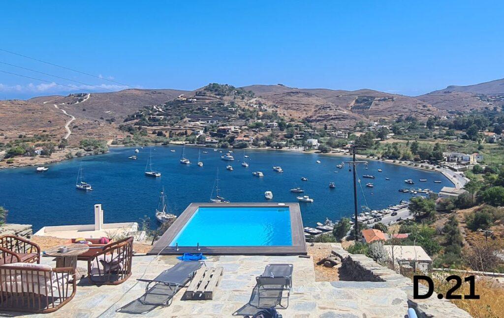 AIRBNB ΚΑΙ ΠΙΣΙΝΑ. Εξωτερική επένδυση πισίνας-Deck. Διαμόρφωση χείλους και πλευρών μιας υπέργειας πισίνας Hydrous σε ένα αιγαιοπελαγίτικο νησί. Υλικό διαμόρφωσης WPC