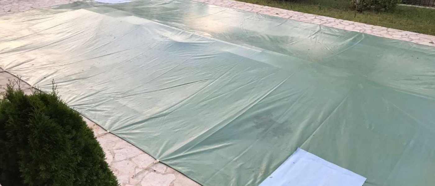 ΚΛΕΙΣΙΜΟ ΠΙΣΙΝΑΣ. Το κάλυμμα χειμώνα είναι ένα βοήθημα για σωστό κλείσιμο