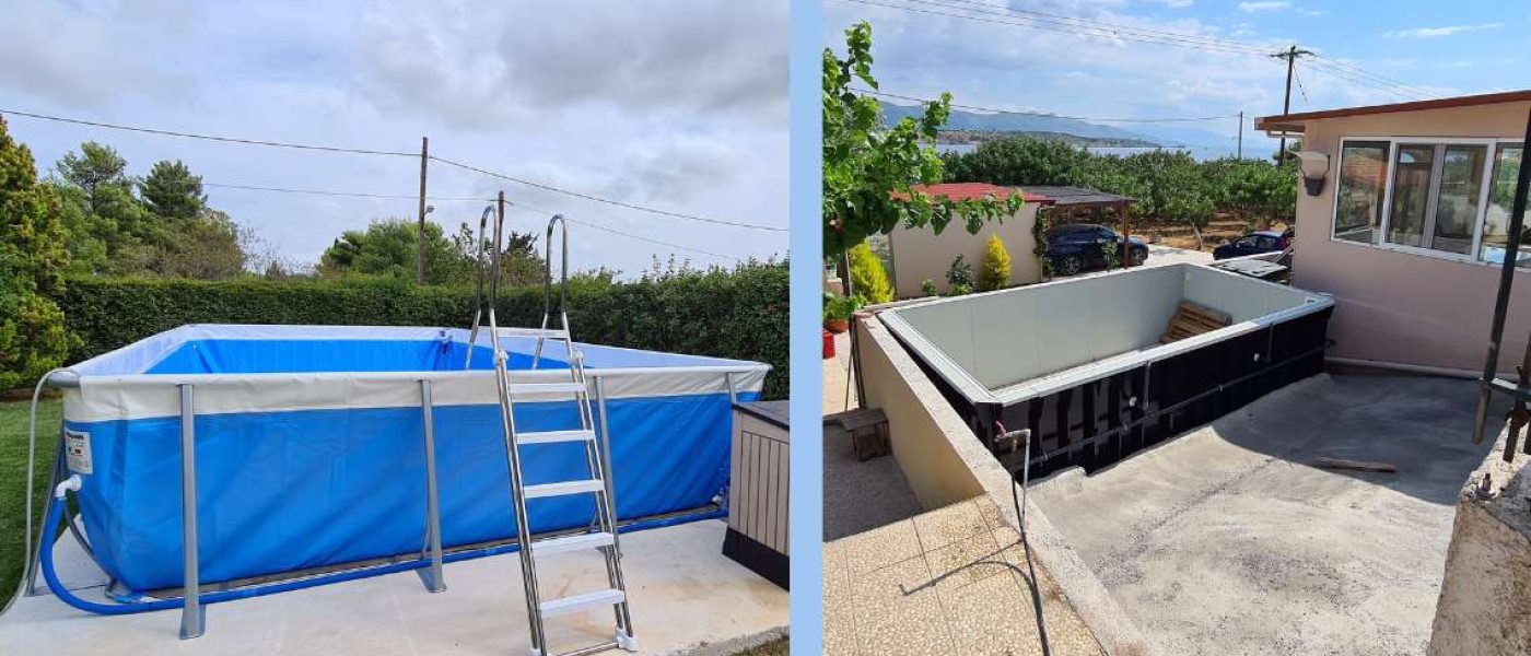 ΠΙΣΙΝΑ ΑΥΛΗΣ. Δυο εναλλακτικές λύσεις για την αυλή σας. Technypool-hydous