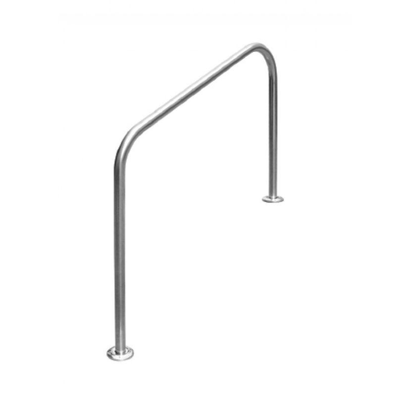 Κλίμακες - Χειρολαβές πισίνας. Χειρολαβή με έδραση μέσα στη πισίνα