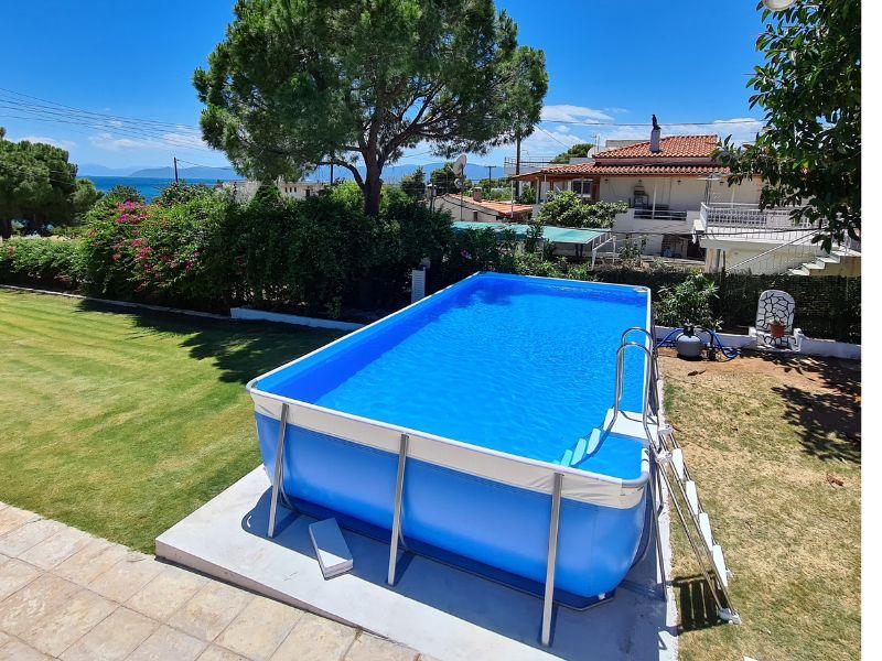 ΠΙΣΙΝΕΣ ΦΟΡΗΤΕΣ. Μεταφερόμενη πισίνα στο εξοχικό κοντά στην παραλία
